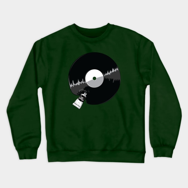 Music tube Crewneck Sweatshirt by zilone